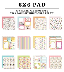 Echo Park Paper Pad 6x6" - Craft Room